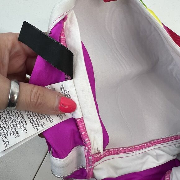 La Blanca Plus Sz 20W Tropic Of The Day Bandeau One-Piece Swimsuit Bright Colors - Picture 10 of 16